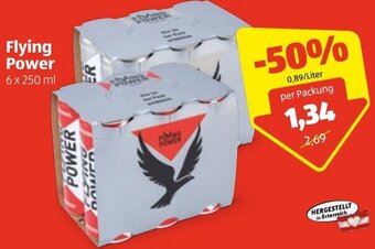 Hofer Flying Power 6 x 250 ml Angebot