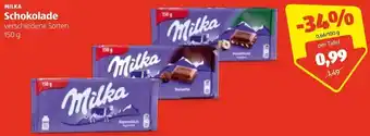 Hofer Schokolade 150 g Angebot