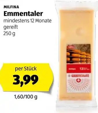 Hofer Emmentaler 250 g Angebot