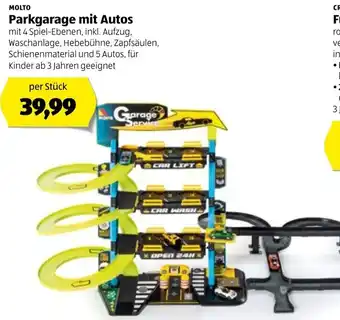 Hofer Parkgarage mit Autos Angebot