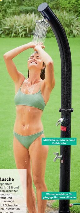 Lidl Solardusche Angebot