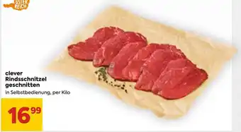 Billa Rindsschnitzel Geschnitten per kilo Angebot