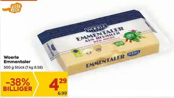 Billa Emmentaler 500 g Angebot