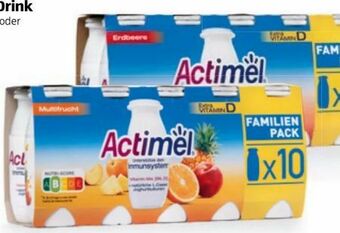 Hofer Actimel Drink Angebot