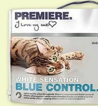 Fressnapf Katzenstreu White Sensation Blue Control Angebot