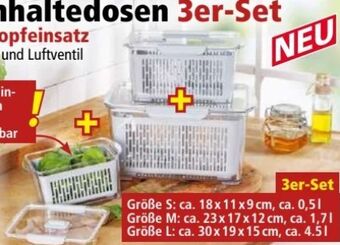 Norma Frischhaltedosen Angebot