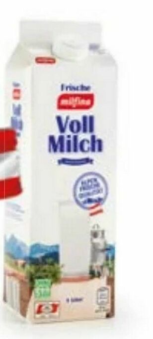 Hofer Bio-Bergbauern Vollmilch Angebot