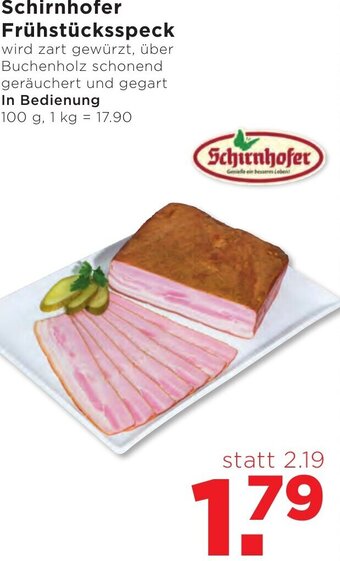 Unimarkt Schirnhofer Frühstücksspeck 100 g Angebot
