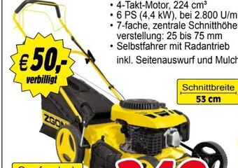 Zgonc Benzin-Rasenmäher MD 531 Angebot