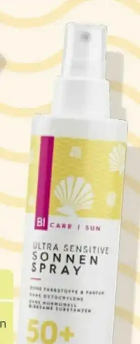 Bipa Ultra Sensitive Sonnenspray LSF 50+ Angebot
