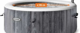 OBI Whirlpool PureSpa Bubble Massage Greywood Deluxe Angebot