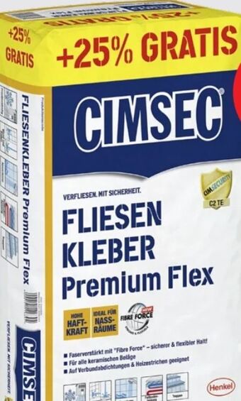 Hagebau Fliesenkleber Premium Flex Angebot