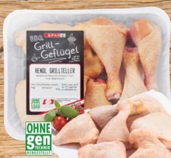 Eurospar BBQ Hendl-Grillteller Angebot