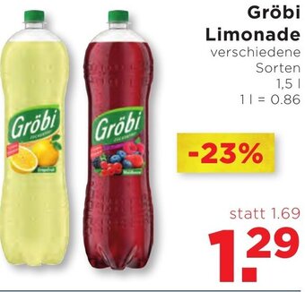Unimarkt Gröbi Limonade 1,5 L Angebot