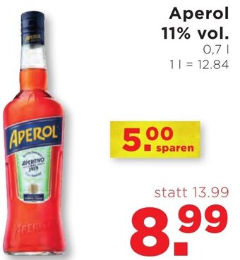 Unimarkt Aperol 11% vol. 0,7 L Angebot