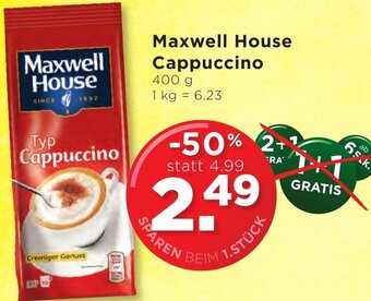 Unimarkt Maxwell House Cappuccino 400 g Angebot