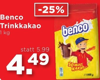 Unimarkt Benco Trinkkakao 1 kg Angebot