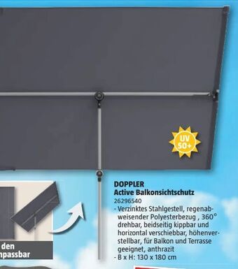 Bauhaus Active Balkonsichtschutz Angebot