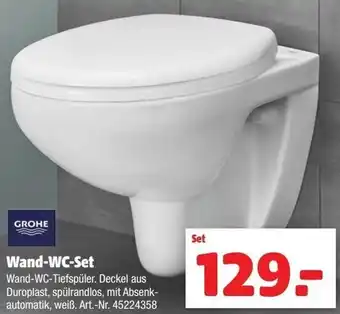 Hagebau Wand WC Set 45224358 Angebot