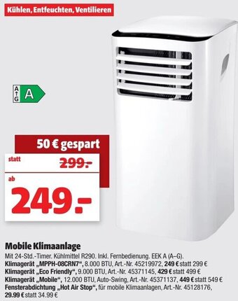 Hagebau Mobile Klimaanlage Angebot