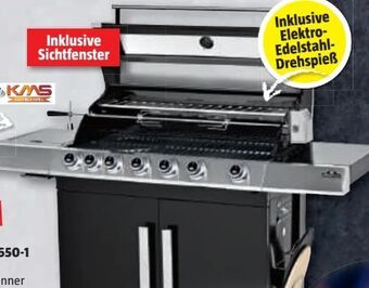 Bauhaus Gasgrill Cliff 650-I Angebot