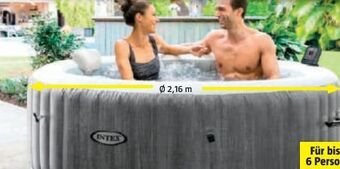 Bauhaus Pure Spa Außenwhirlpool Greywood Deluxe Angebot