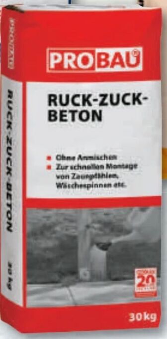 Bauhaus Ruck-Zuck Beton Angebot