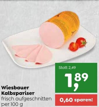 ADEG Wiesbauer Kalbspariser 100 g Angebot