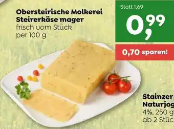 ADEG Obersteirische Molkerei Steirerkäse Mager 100 g Angebot