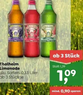 ADEG Thalheim Limonade 0,33 Liter Angebot