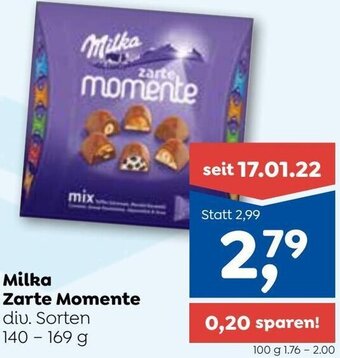 ADEG Milka Zarte Momente 140-169 g Angebot