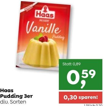 ADEG Haas Pudding 3er Angebot