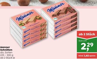 ADEG Manner Schnitten 225-300 g Angebot