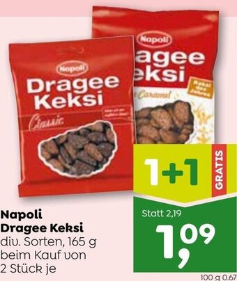 ADEG Napoli Dragee Keksi 165 g Angebot