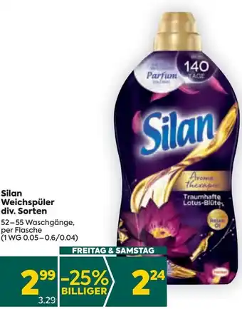 Billa Silan Weichspüler 52-55 WC Angebot