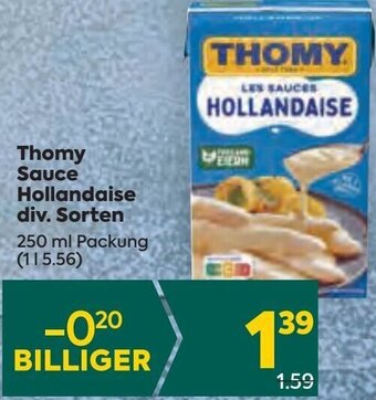 Billa Thomy Sauce Hollandaise 250ml Angebot