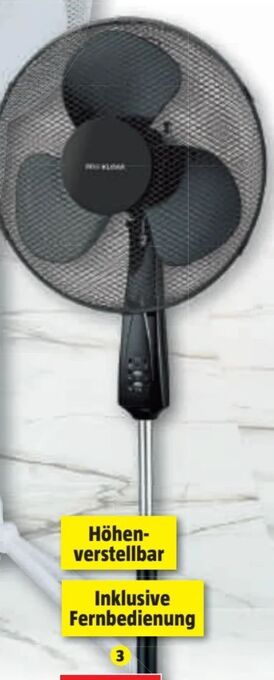 Bauhaus Standventilator Angebot