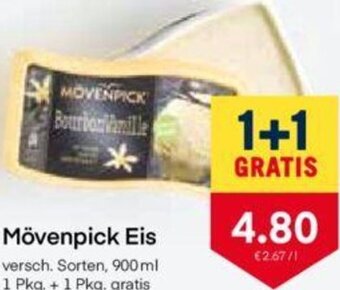 MPreis Mövenpick Eis 900 ml Angebot