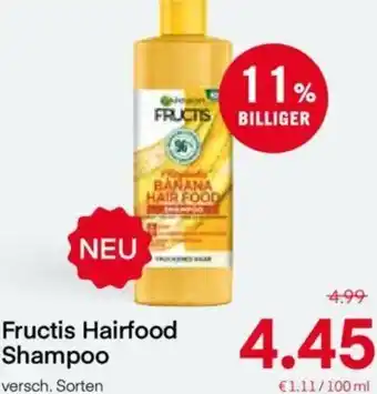 MPreis Fructis Hairfood Shampoo Angebot