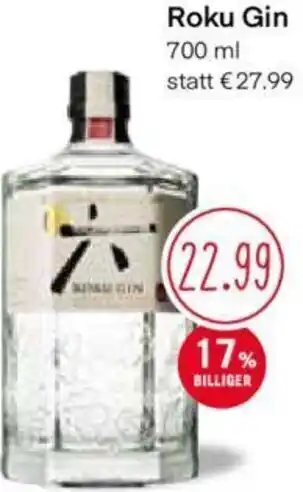 MPreis Roku Gin 700 ml Angebot