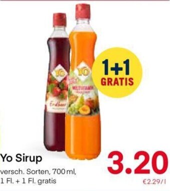 MPreis Yo Sirup 700 ml Angebot