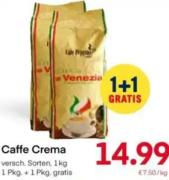 MPreis Caffe Crema 1 kg Angebot