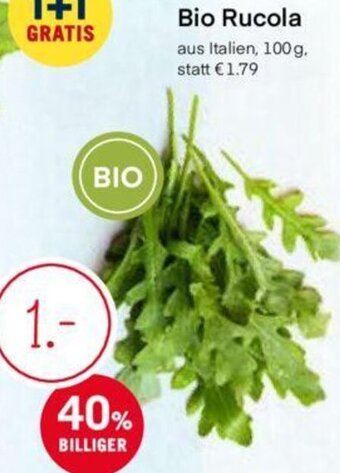 MPreis Bio Rucola 100 g Angebot
