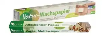 Transgourmet Natur Wachspapier Angebot