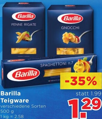 Unimarkt Barilla Teigware 500 g Angebot