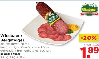 Unimarkt Wiesbauer Bergsteiger 100 g Angebot