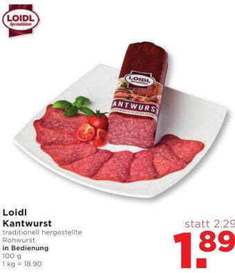 Unimarkt Loidl Kantwurst 100 g Angebot