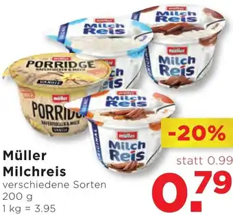 Unimarkt Müller Milchreis 200 g Angebot