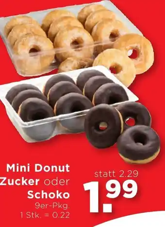 Unimarkt Mini Dunot Zucker oder Schoko Angebot