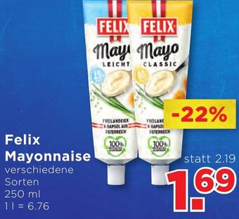 Unimarkt Felix Mayonnaise 250 ml Angebot